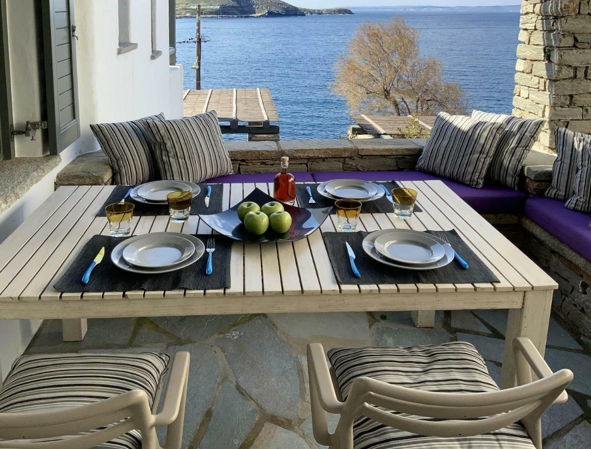 Aqua Blue, Only 100 Meters From The Beach Of Gialiskari Ioulis Esterno foto